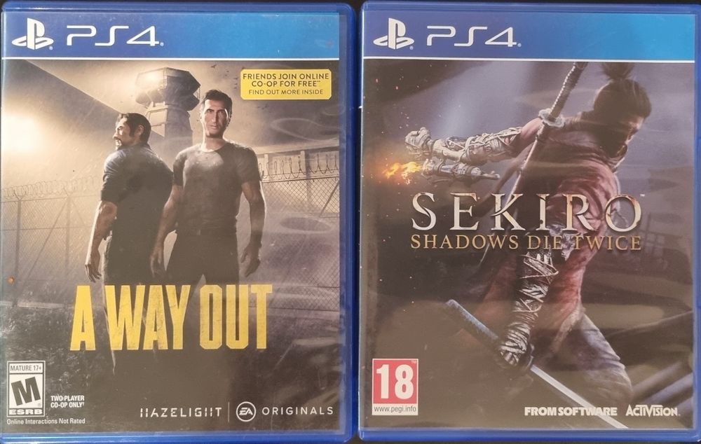 Игри ps4-5 playstation4-5 пс4-5 плейстейшън4-5 Sekiro A Way Out