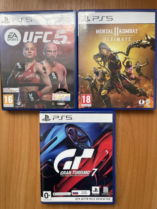 Игры диски для PS5