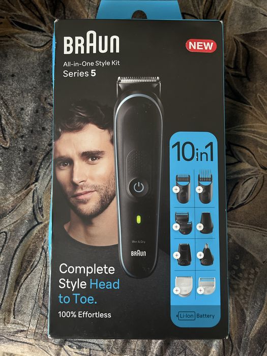 Aparat de tuns multifunctional 10 in 1 Braun MGK5445