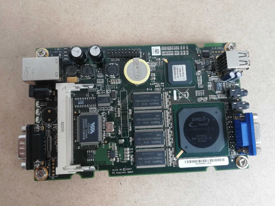 Alix 3C board 16GB  платка