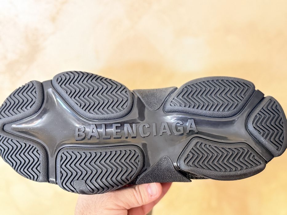 Balenciaga Triple S Black Crystal