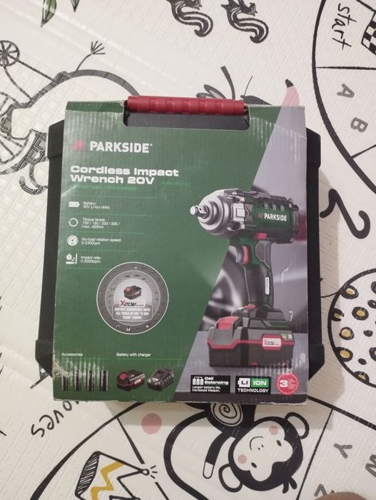 Masina de insurubat cu impact Parkside