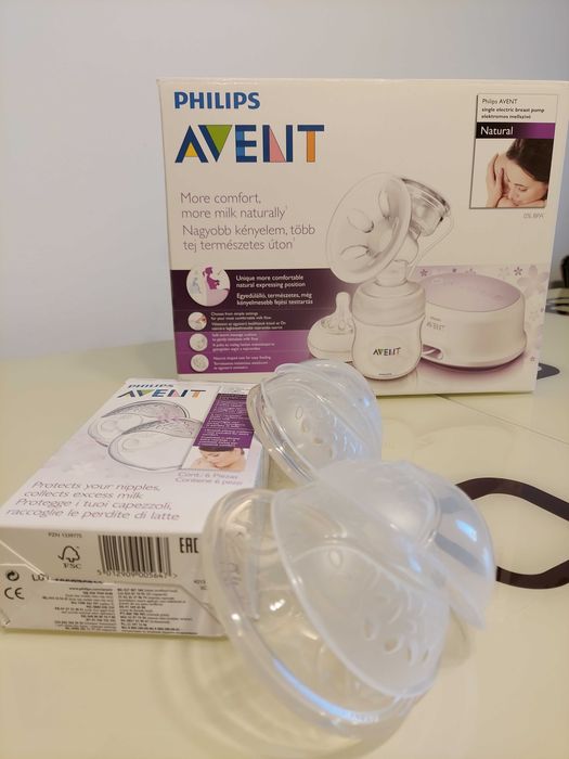 Pompa san electrica Philips Avent + Set de cupe&protectie
