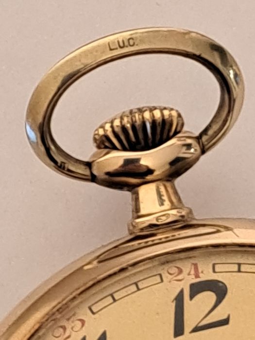 Ceas de Aur 14 Louis Ulysse Chopard de buzunar L.U.C.