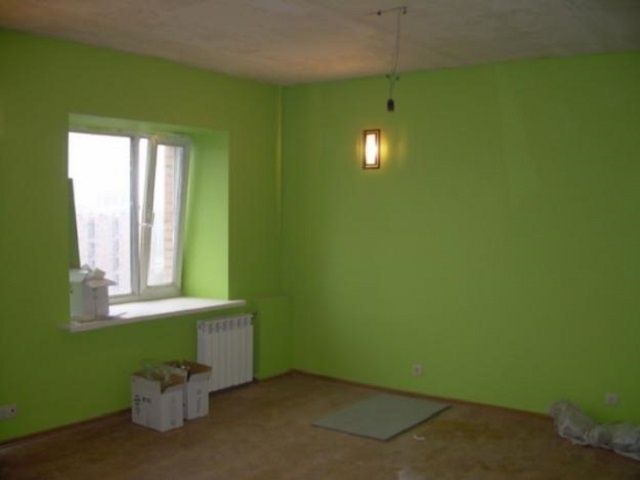 Покраска стен и потолков