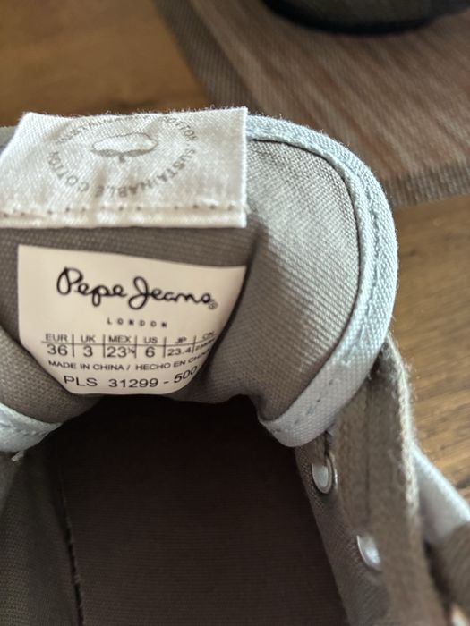 Дамски кецове Pepe jeans 36 номер. Нови!