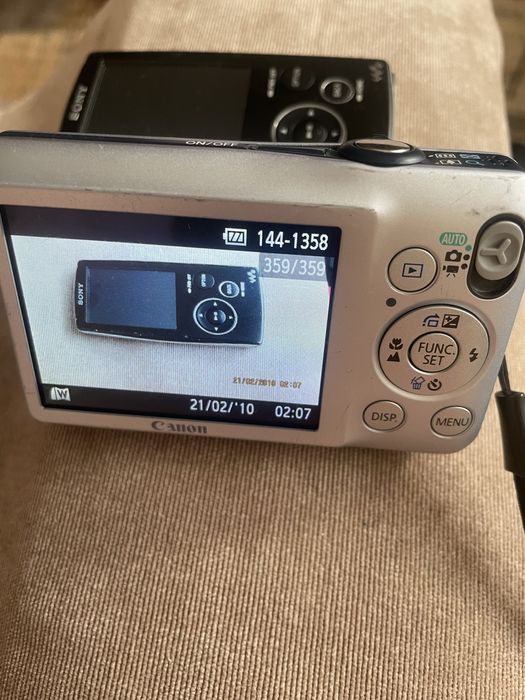 Canon ixus 105 12 Mpx,5x zoom optic,afisare data si ora pe poze