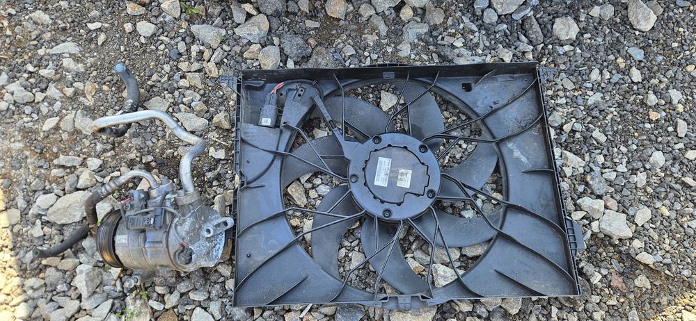 Компресор за Климатик и Перка за Mercedes S class w221 и CL w216