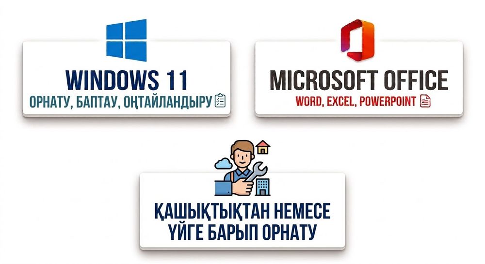 Виндоус Офис программа орнату, Установка Windows, Office