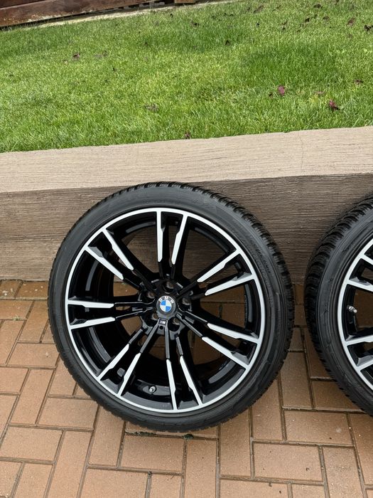 Jante BMW M5 F90 706M 20" + Hankook iarnă, ca noi, doar 3.000 km