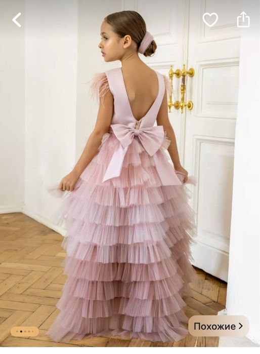 Детское бальное платье