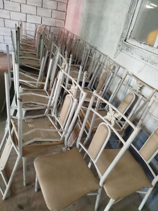 Стулья железный бу