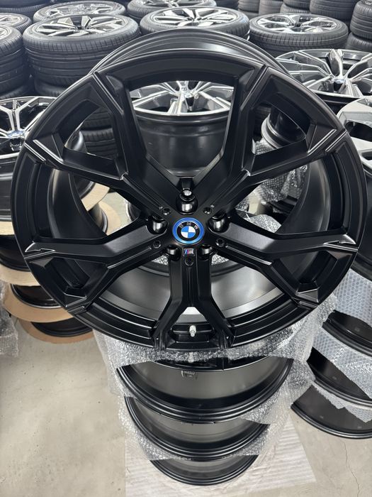 Jante Bmw X5 X6 R21 G05 G06 Originale 741M Negru Mat
