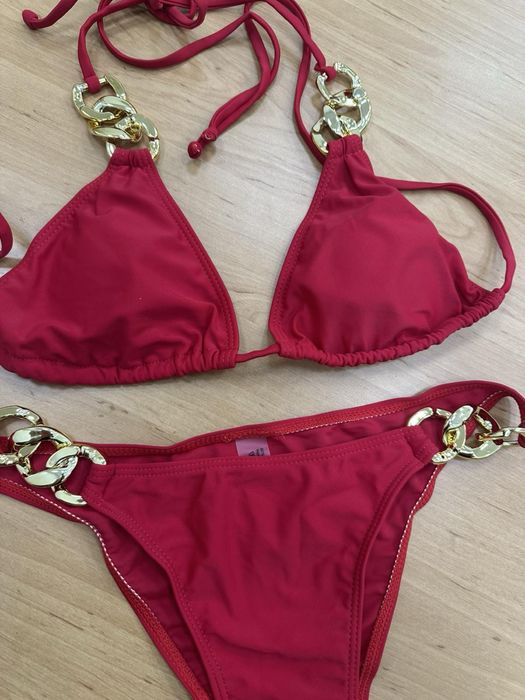 Дамски бански с 3D цветя