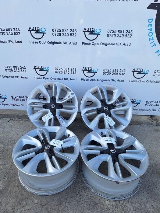 Jante roti aluminiu aliaj 4x100 R17 Opel Corsa E