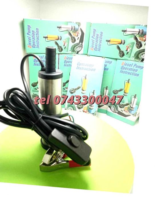 Pompita Transfer Lichid Submersibila Electrica 12V, Rot 8500 / Min