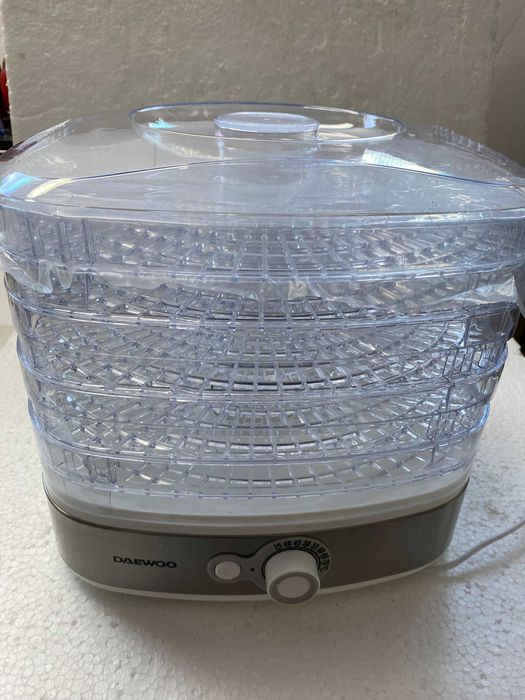 Deshidrator de alimente Daewoo DD450W, 400 W, 5 tavi