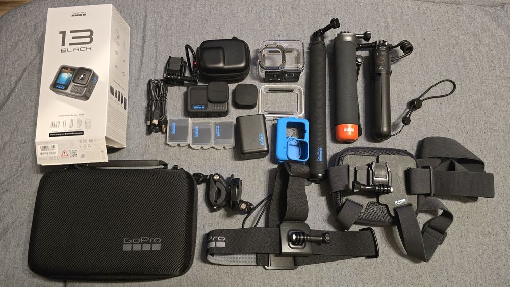 Gopro 13 black la cutie impecabil cu factura