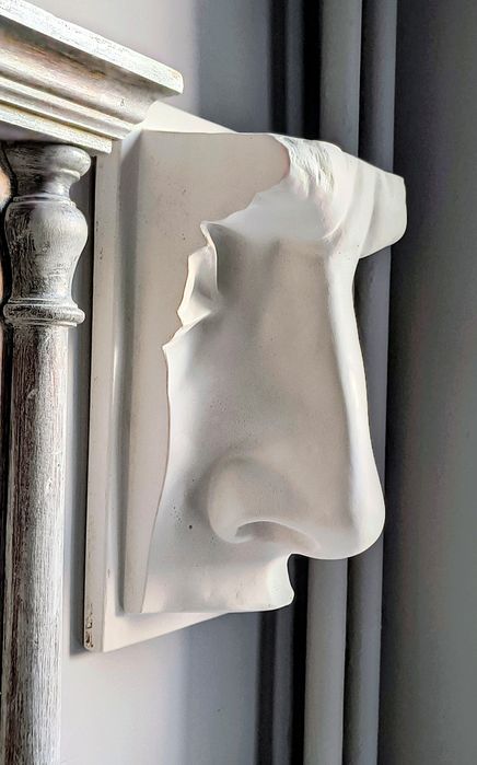 Гипсови Форми за Рисуване / Декорация / Нос / Ухо / Око / Уста / Череп