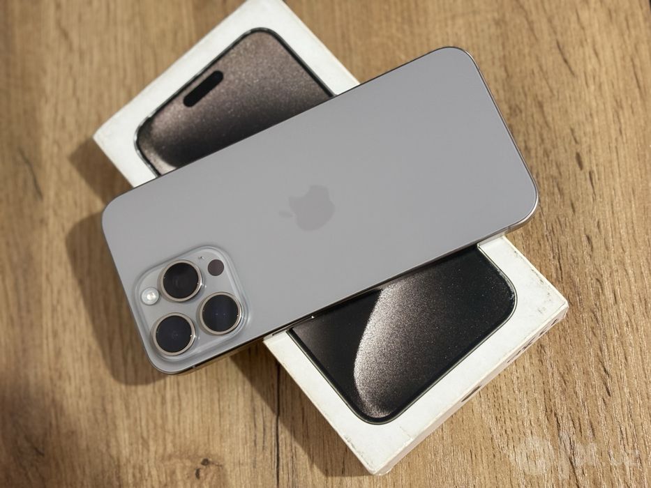 Iphone 15 pro max natural titanium ideal