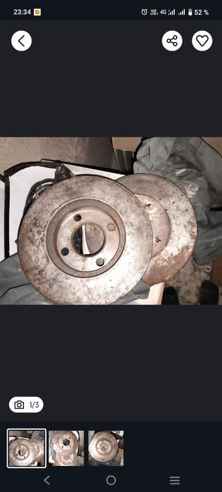 Барабанный торм диск на Ауди б4