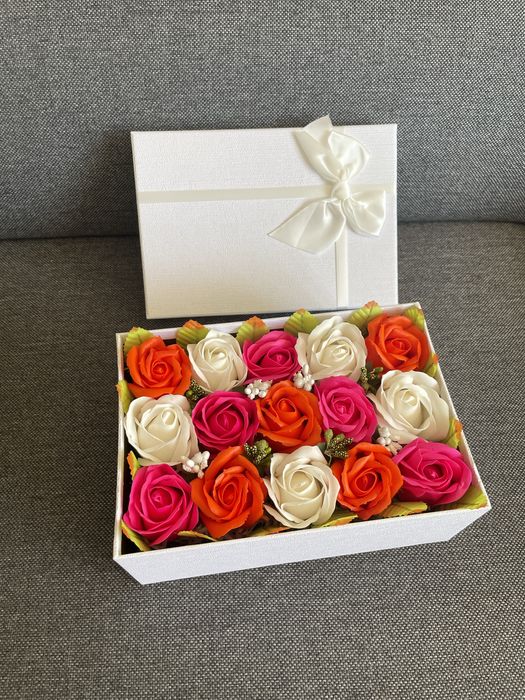 Букети от сапунени рози