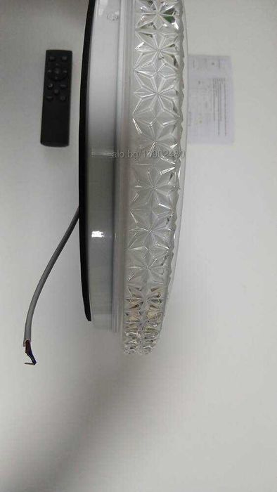 LED плафон, RGB, 24W, дистанционно