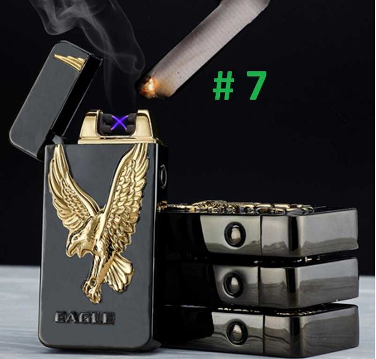 Двойно плазмена електрическа USB ! Метална!