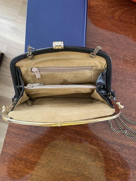 Сумка клачь кожаный