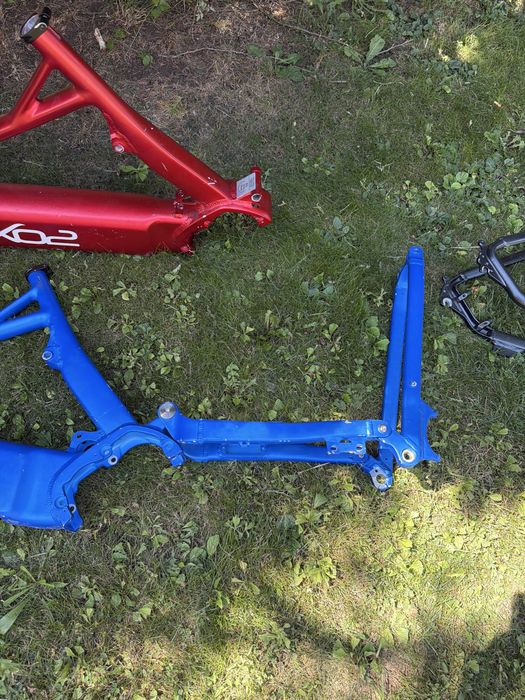 Лот от 3 бр. алуминиеви рамки за електрически велосипед Mobyoo / Mobygo XO2 (E-MTB)