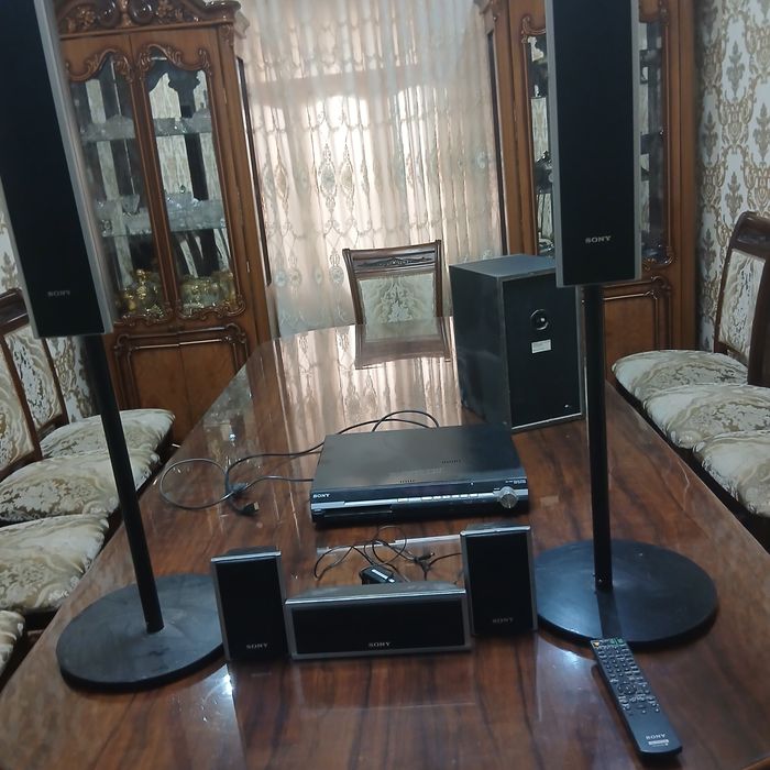 Продам колонки, усилител, самбуфер  фирмы сони