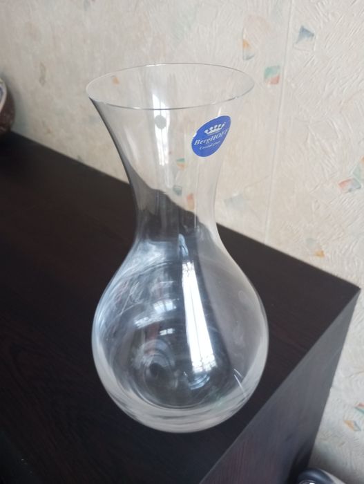 Гарафа за вино, кристално стъкло, марка Берг хоф