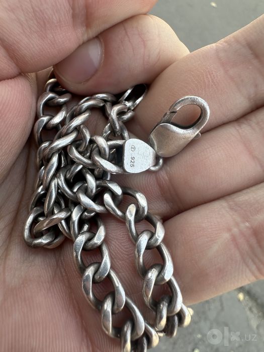 Серебряная цепочка 925 пробы