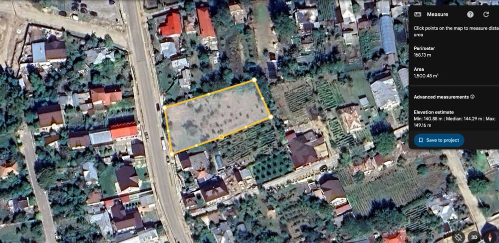 teren 1500mp strada 30 Decembrie Urlati, Prahova