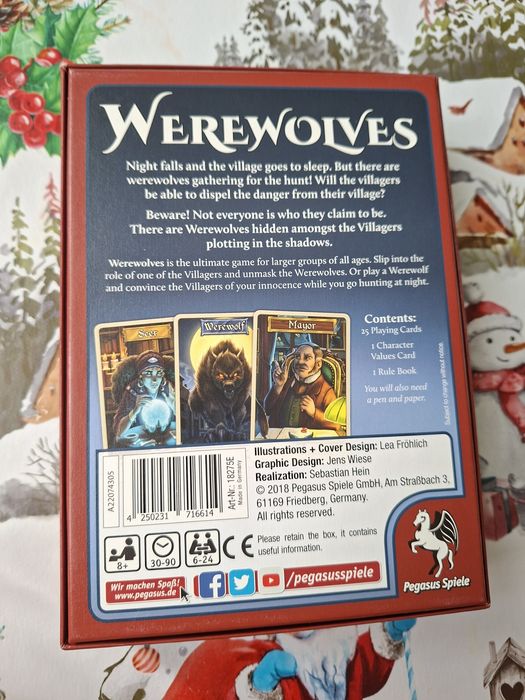 Настолна игра Върколаци / Werewolves