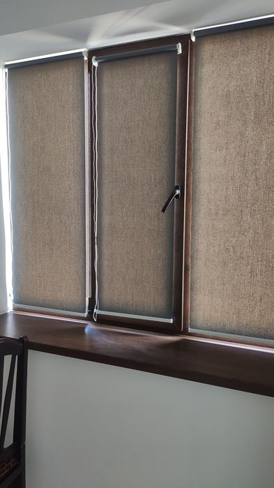 Жалюзи, ролл шторы, день и ночь.