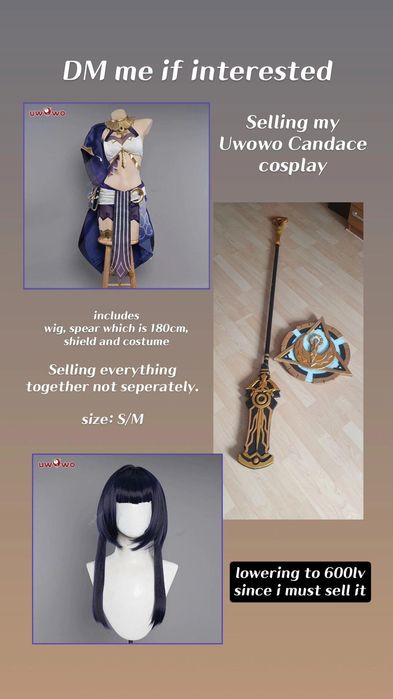 Candace Cosplay Genshin Impact || Косплей