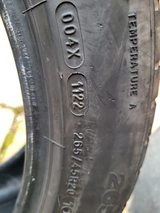 4бр 265/45/20 и 295/40/20 мишелин много запазени 2022г