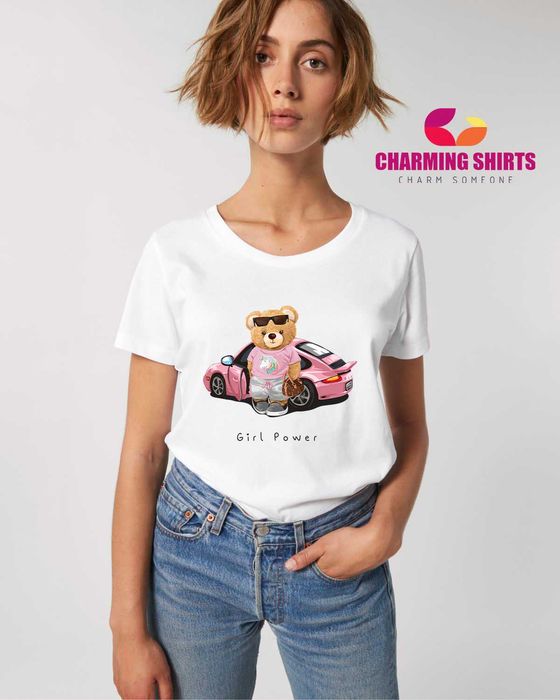 Дамски тениски с Мече, Различни модели и цветове Teddy Bear
