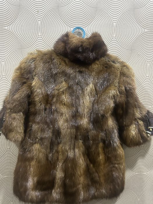 Детская норковая шуба