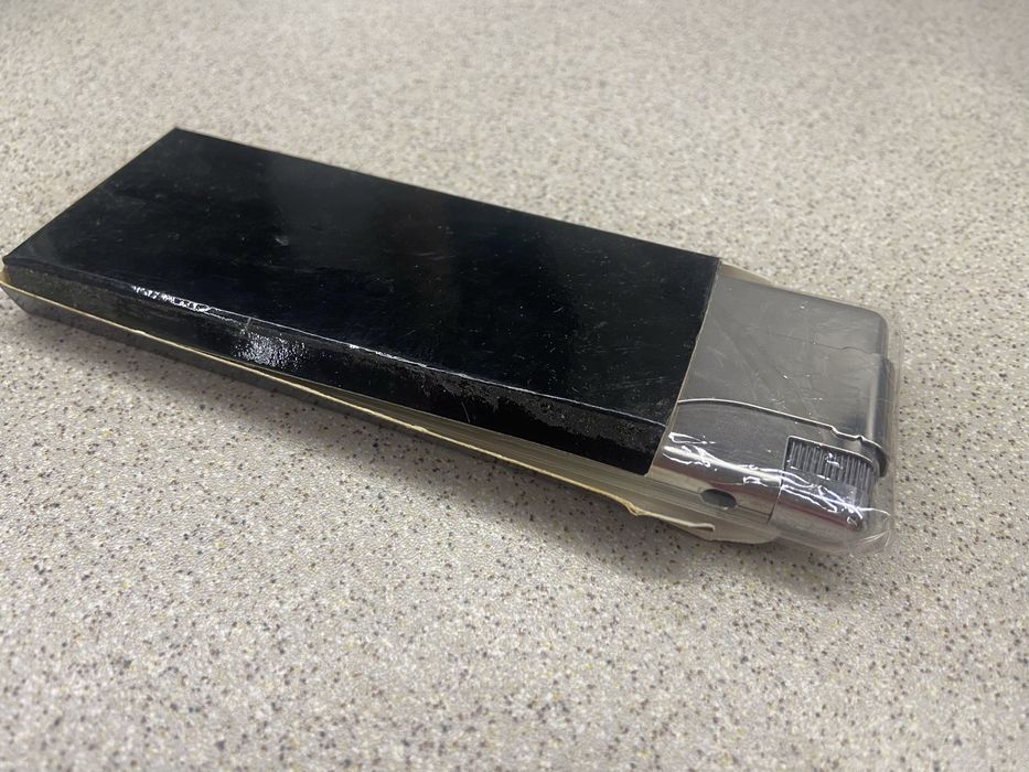 Метална неизползвана запалка с табакера