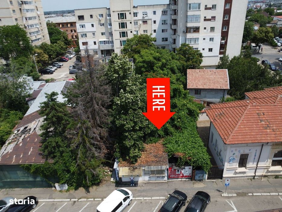 Teren ultracentral de vânzare-pozitie excelenta