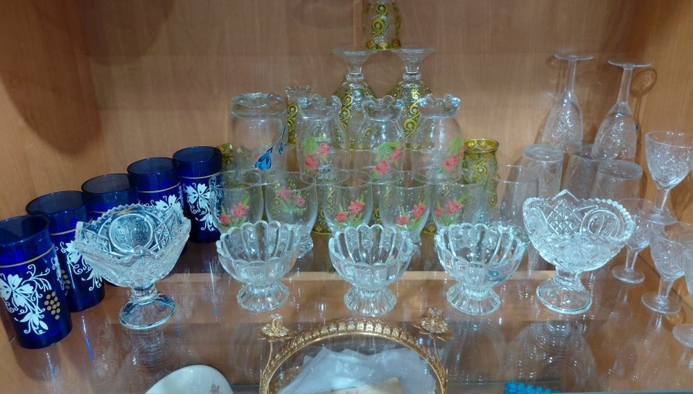 Бокалы разные форма