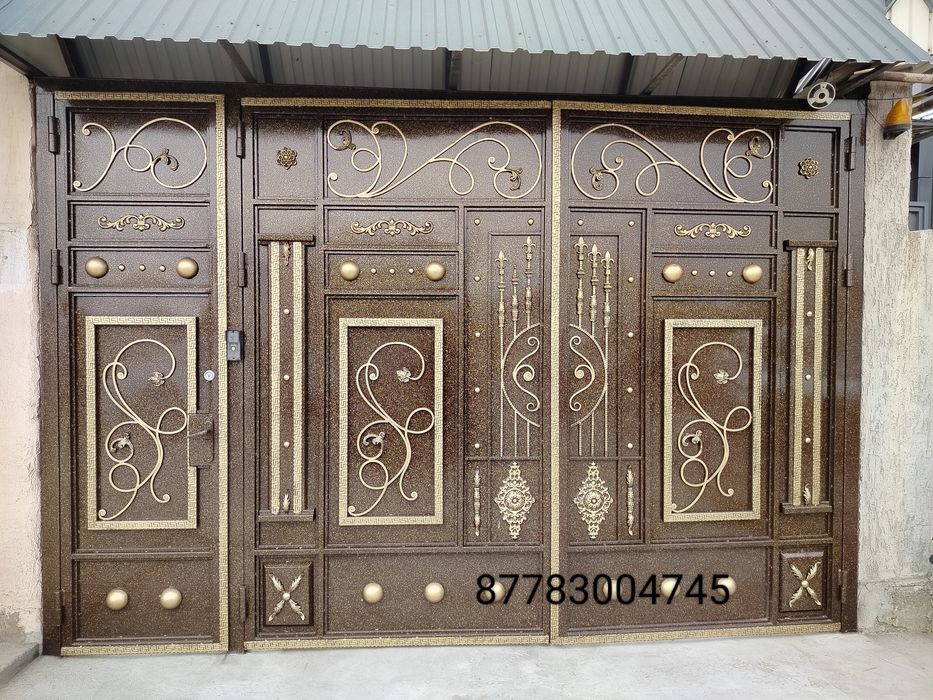 Покраска ворот!!!