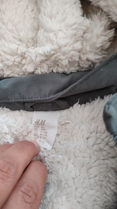 Бебешко зимно яке HM размер 80 за момче
