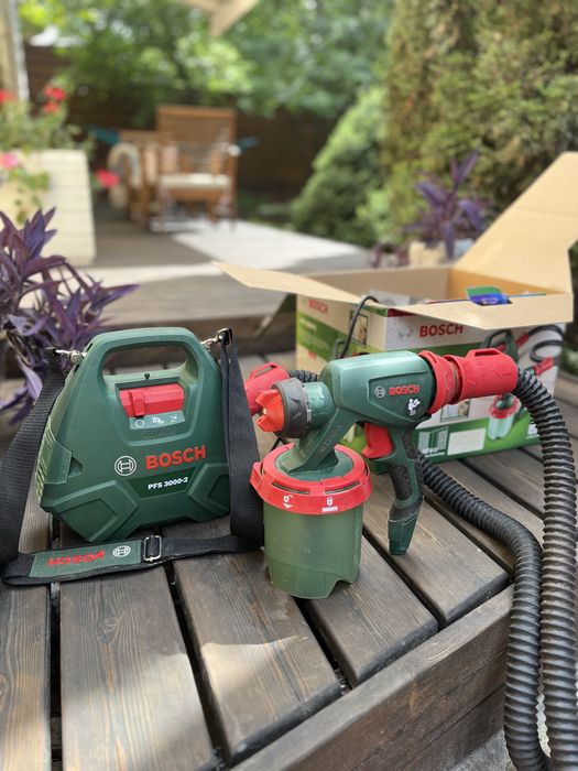 Краскопульт Bosch PFS 3000-2 в идеальном состоянии