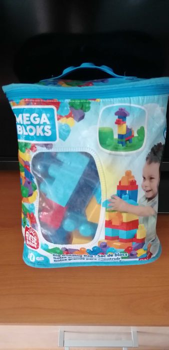 Mega bloks конструктор влак с букви