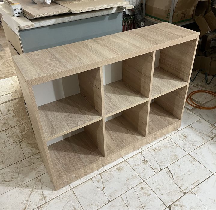 Напольная полка в древесном цвете!