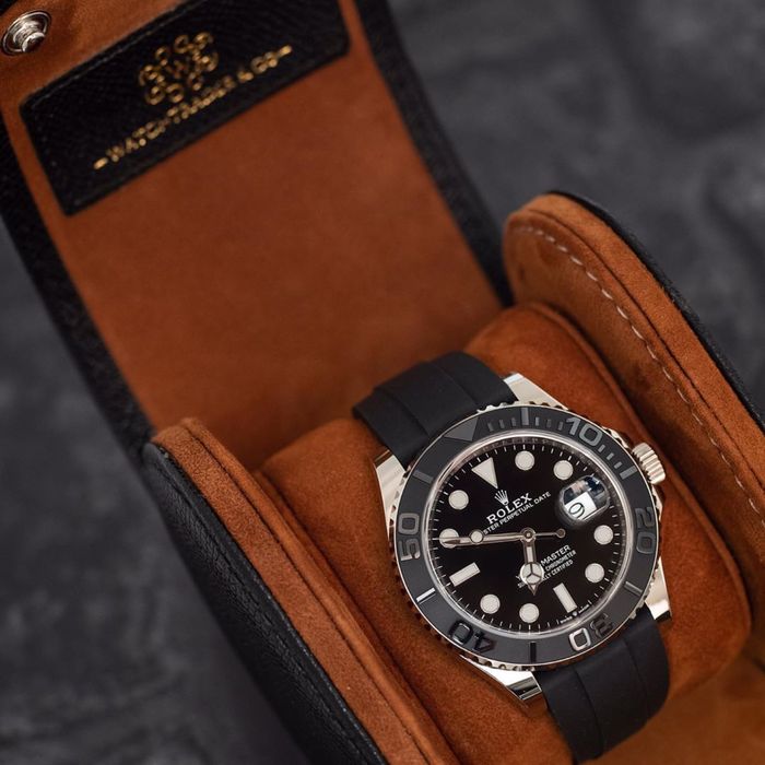 Rolex Yacht - Master Black 42,mm rubber