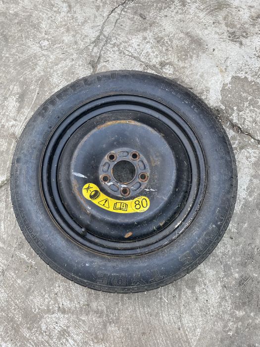 Roată rezervă, neuzată